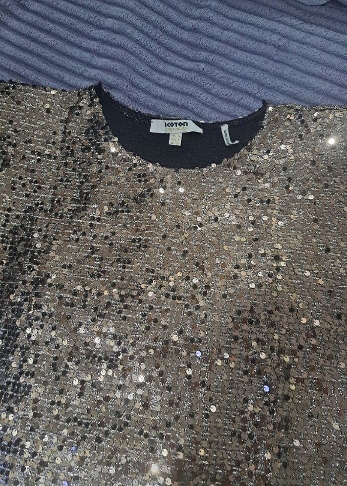 Koton düğünluk  tsort  - Görsel 2