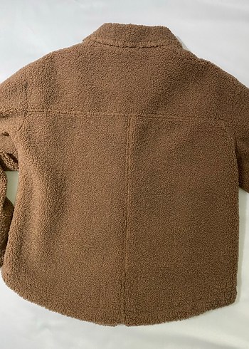Düğmeli Kahverengi Kadın Ceket - Görsel 3