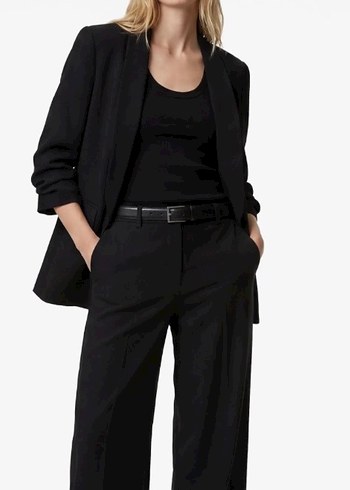 Kadın Siyah Blazer - Görsel 4