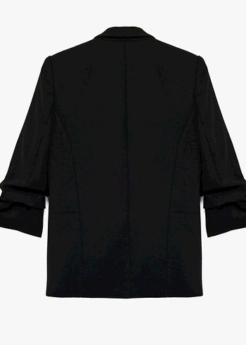 Kadın Siyah Blazer - Görsel 2