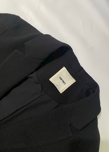 Kadın Siyah Blazer - Görsel 5