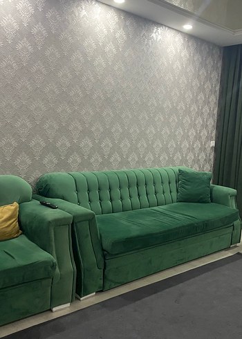 Beden yeşil Renk Koltuk takımı ve yemek masası