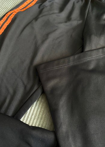 Gri  Eşofman Altı Turuncu Şeritli LCWAİKİKİ - Görsel 9