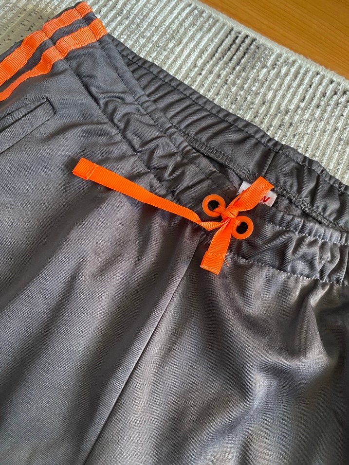 Gri  Eşofman Altı Turuncu Şeritli LCWAİKİKİ - Görsel 5