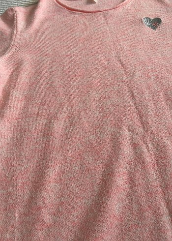 Pembe Kadın Uzun Kollu Triko Kazak - Görsel 8