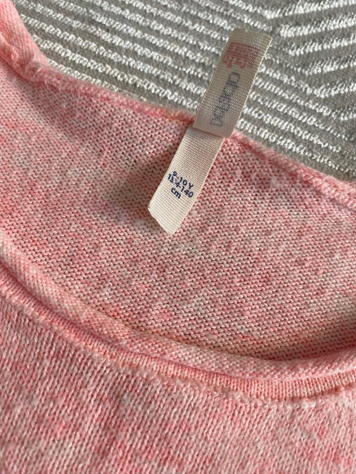 Pembe Kadın Uzun Kollu Triko Kazak - Görsel 4