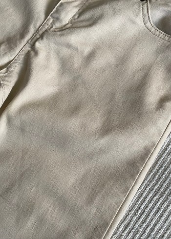 Bej Kadın Denim Pantolon - Görsel 11