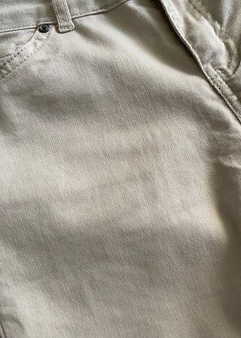 Bej Kadın Denim Pantolon - Görsel 9