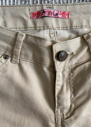 Bej Kadın Denim Pantolon - Görsel 8