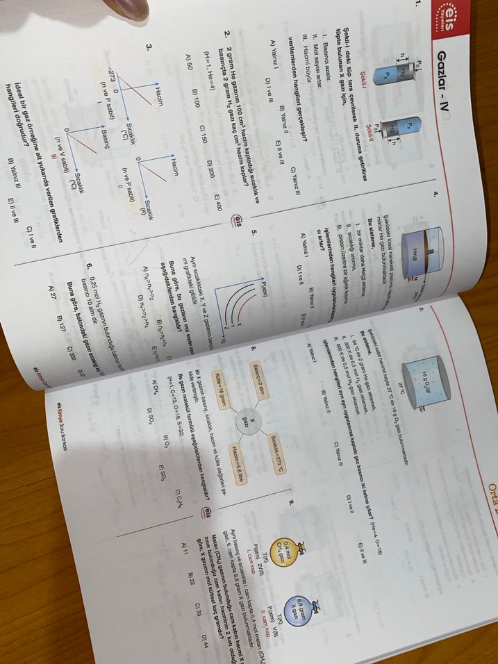 TYT /AYT Kimya Soru Bankası HİÇ KULLANILMAMIŞ - Görsel 4