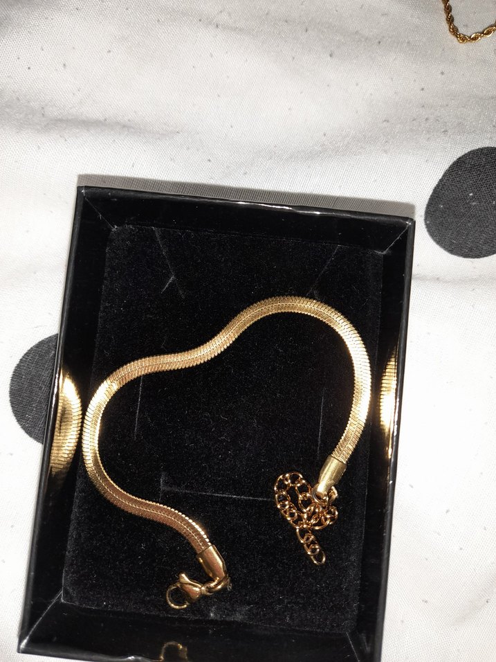 Çelik bileklik ve zincir - Görsel 4