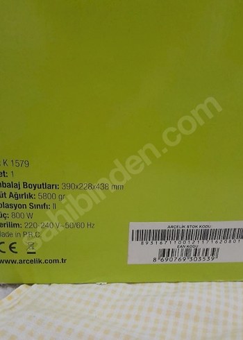 Arçelik K 1579 Katı Meyve Sıkacağı - Görsel 6