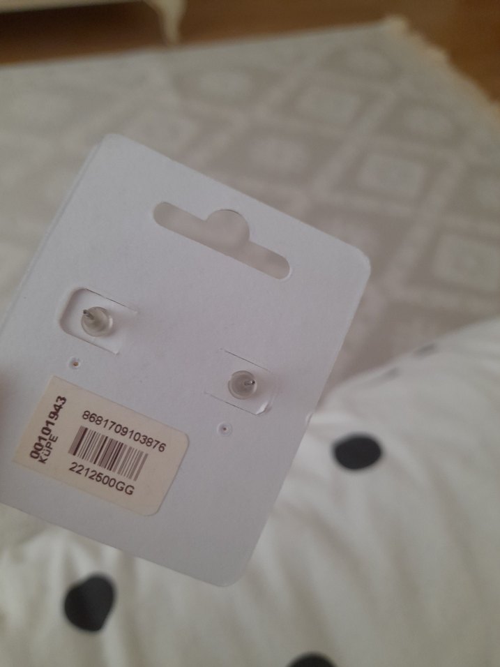 çelik küpe - Görsel 2