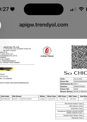 So Chic 925 ayar gümüş bileklik - Görsel 5