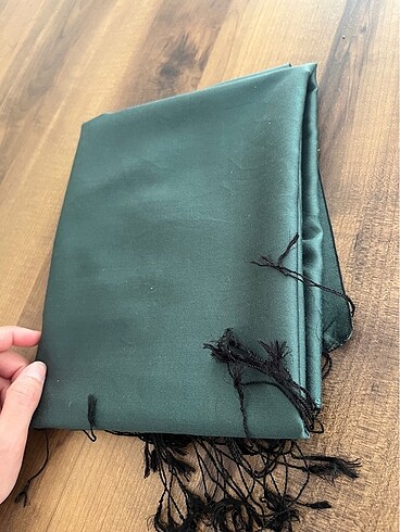 Beden o/o 100 PURE SILK İpek Şal - Yeşil