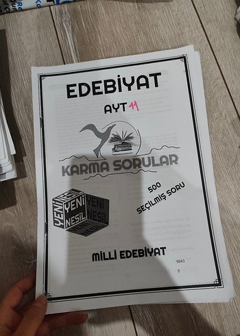 Beden Renk AYT Edebiyat Divan Edebiyatı Karma Soru Kitabı