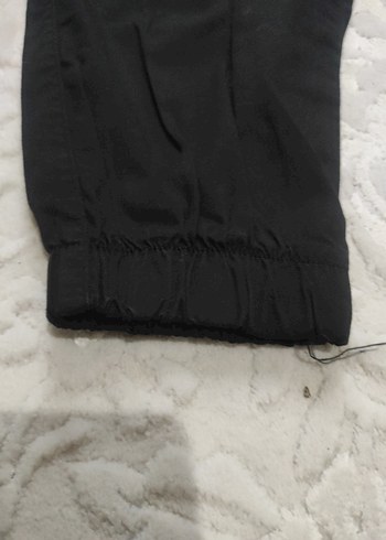 Siyah Salaş Kadın Kumaş Pantolon - Görsel 3