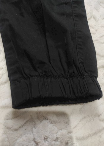 Siyah Salaş Kadın Kumaş Pantolon - Görsel 7