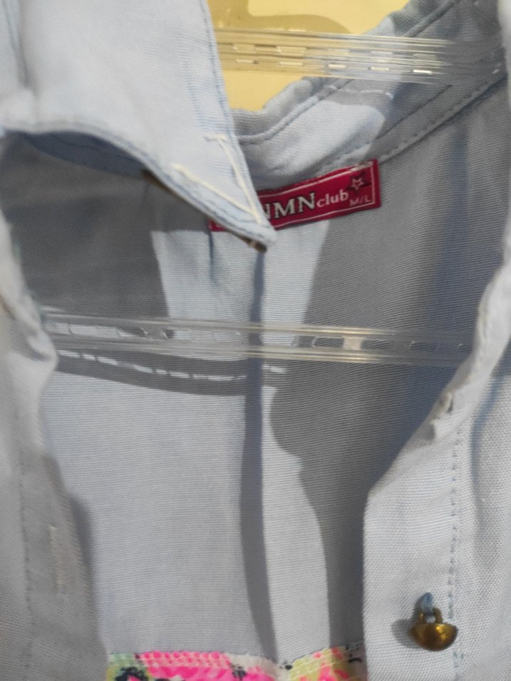 Çiçek Desenli Uzun Kollu Kadın Gömlek - Görsel 5