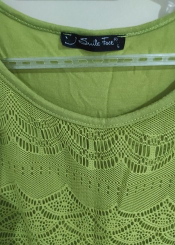 Yeşil Dantel Detaylı Bohem Kısa Elbise - Görsel 6