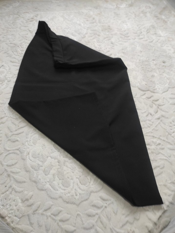 Kadın Siyah Uzun Basic Etek - Görsel 3