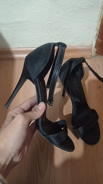 35 Beden siyah Renk Topuklu ayakkabı