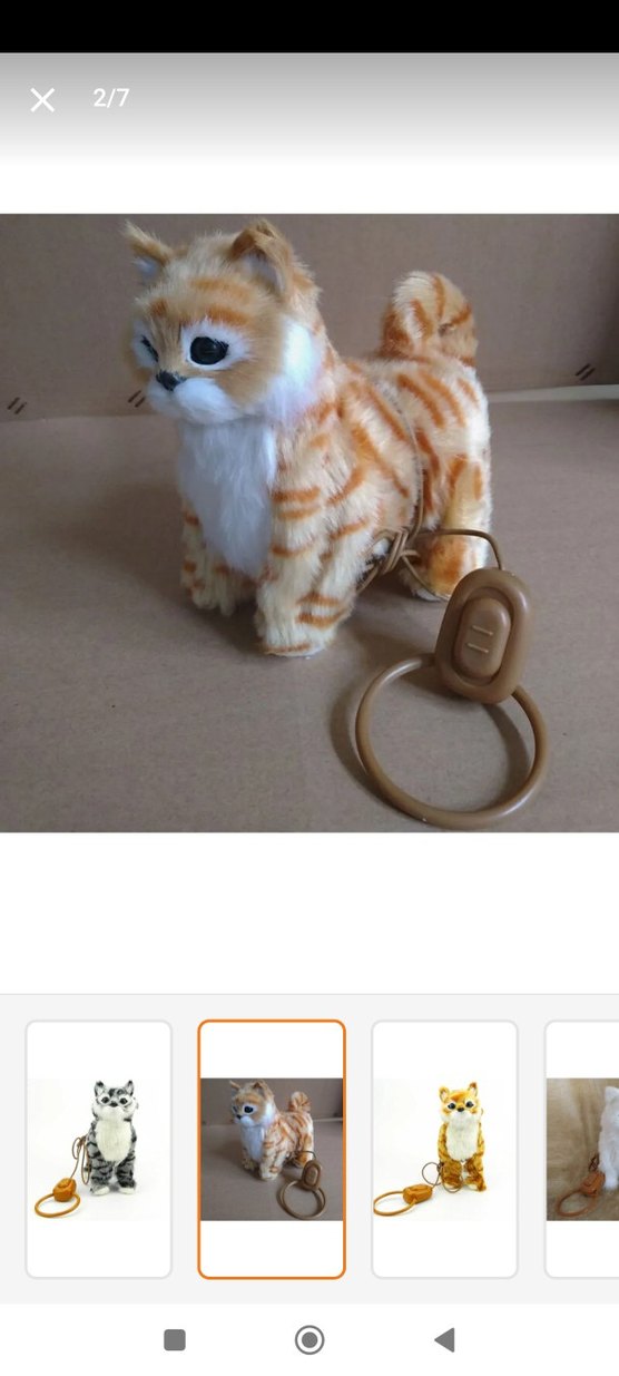 Renkli Kedi Aksesuarları Peluş Oyuncaklar - Görsel 3