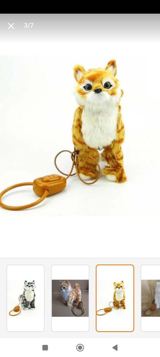 Renkli Kedi Aksesuarları Peluş Oyuncaklar - Görsel 2