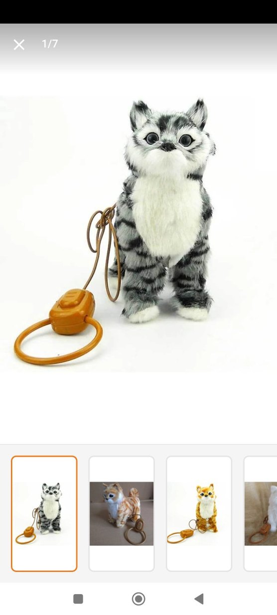 Renkli Kedi Aksesuarları Peluş Oyuncaklar - Görsel 4