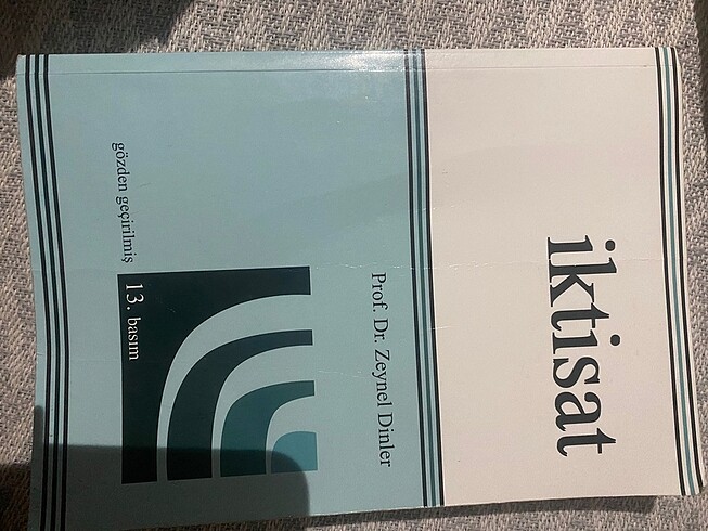 İktisat kitabı profesör doktor zeynel dinler