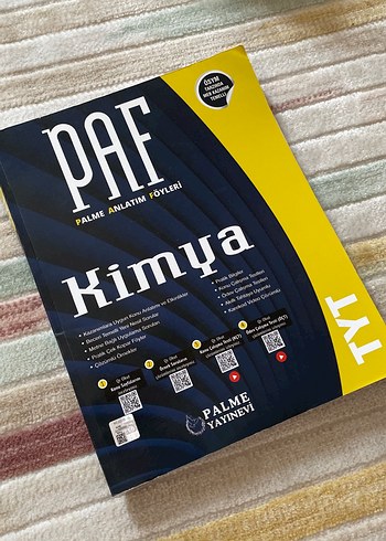PAF TYT Kimya Anlatım Föyleri