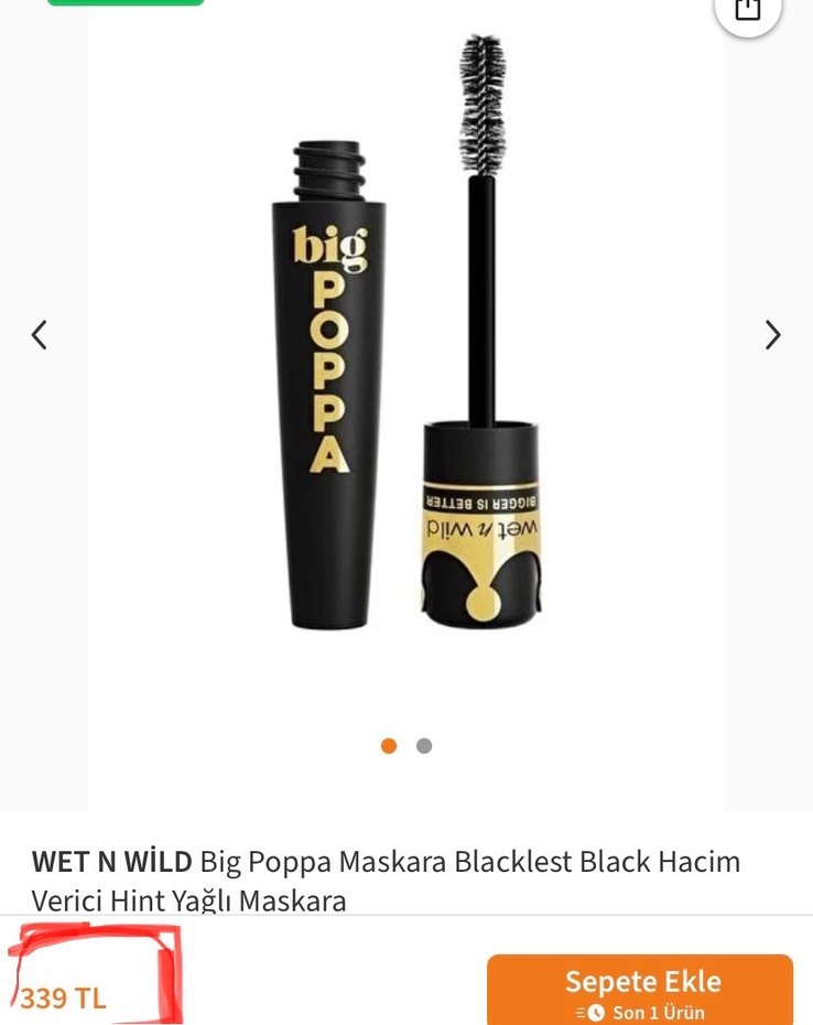 Wet n Wild Siyah Maskara - Görsel 4