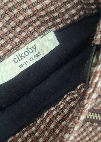 Fermuarlı Kahverengi Mini Etek çok güzel - Görsel 8