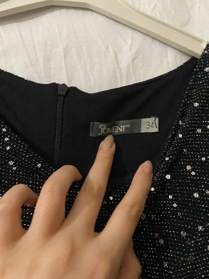 Siyah Straplez Midi Elbise - Görsel 4