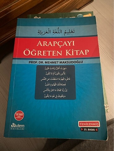 Arapçayı öğreten kitap