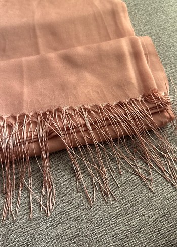 Pembe Kadın Şal - Bohem Stil - Görsel 2