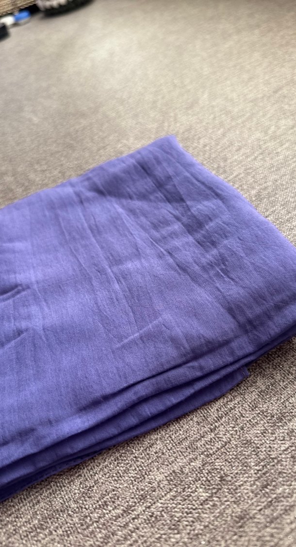 Mor  Keten Kadın Şal - Görsel 2