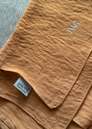 Bej Keten Kadın Şal - Görsel 2