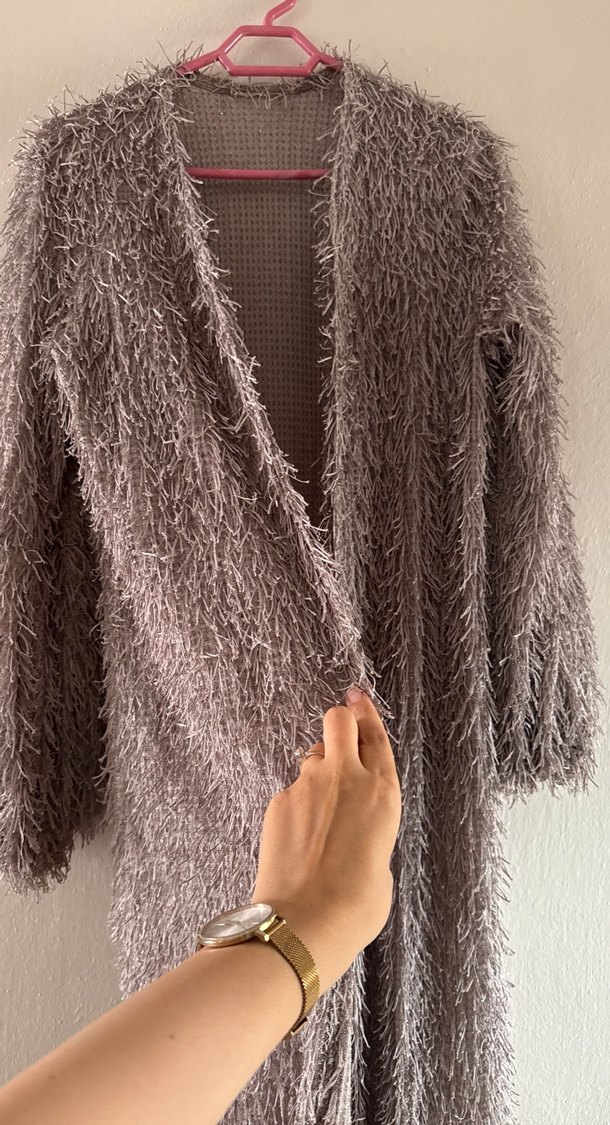 Şık abiye hırka - Görsel 5