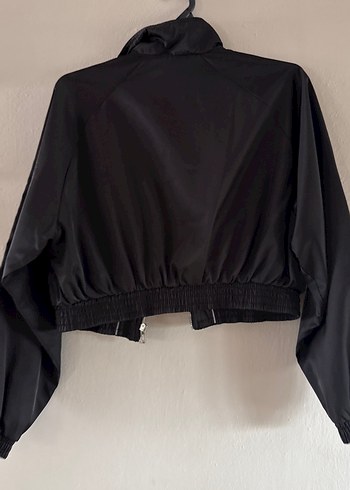 Siyah Kemerli Kısa  Kadın Ceket - Görsel 7