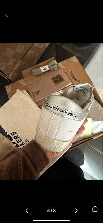 40 Beden beyaz Renk Golden goose deluxe