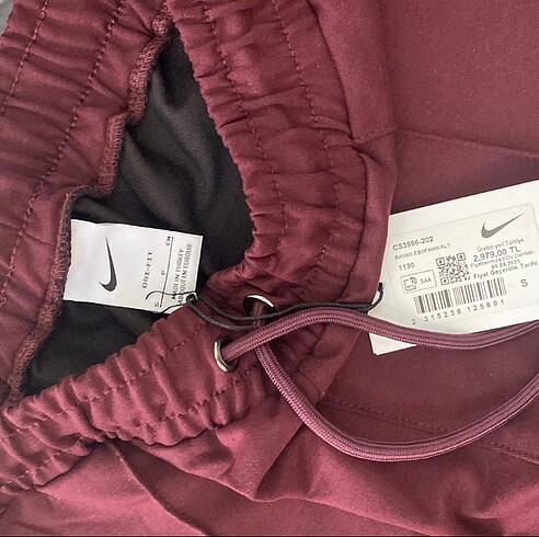 Nike NIKE BORDO KADIN ALT EŞOFMAN JOGGER PANTOLON ,
