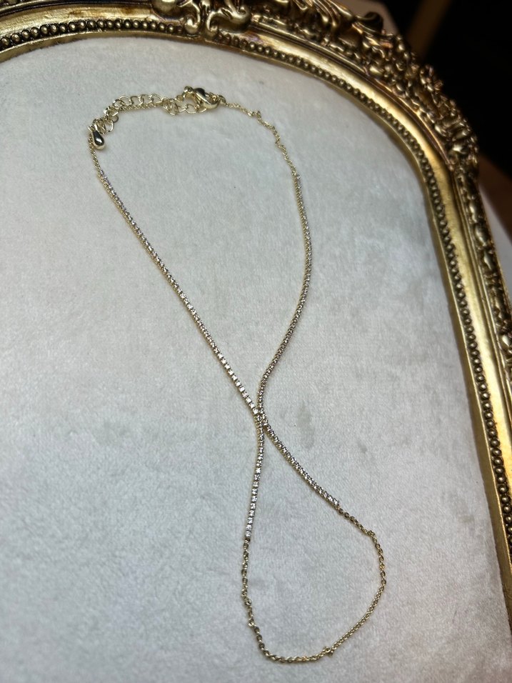 Işıltılı Taş Detaylı Gold Şahmeran - Görsel 2