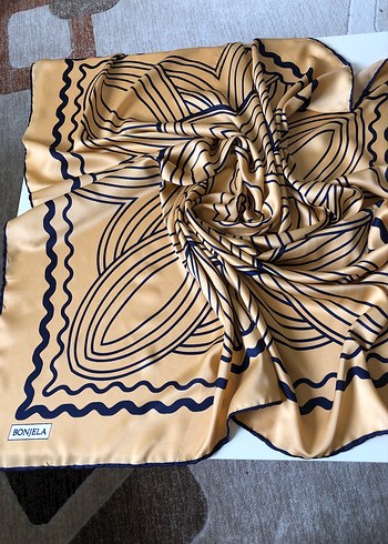 BONIELA Camel Renkli Eşarp