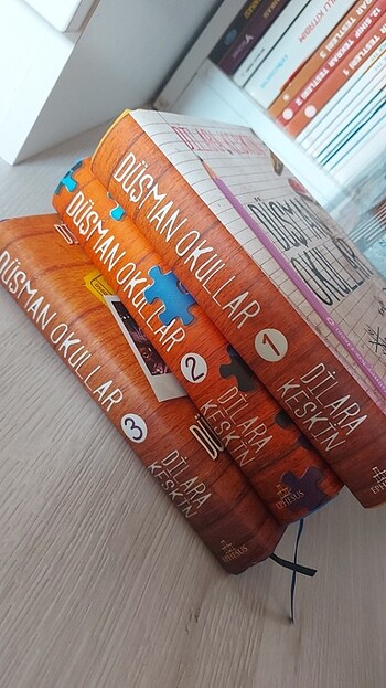 Düşman okullar set ciltli 