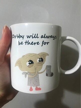  Beden beyaz Renk Harry potter dobby kupa