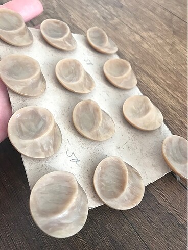  Beden Renk Bej ceket düğmesi