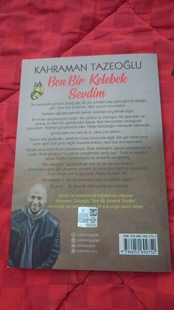  Beden Ben Bir Kelebek Sevdim - Kahraman Tazeoğlu