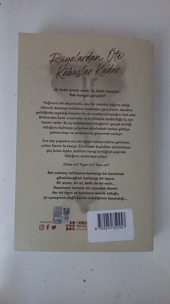 Rüyalardan öte kabuslara kadar imzalı