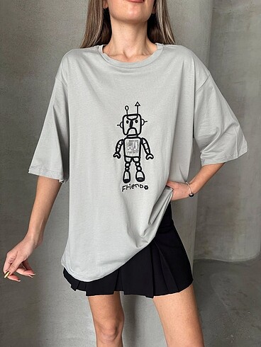 Diğer Oversize Tshirt